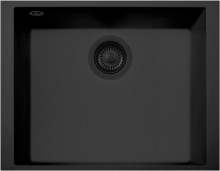 Sinks CUBE 490U BL Nanoblack pro spodní montáž 